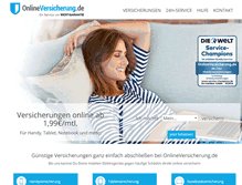 Tablet Screenshot of onlineversicherung.de